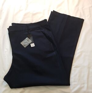 Lane Bryant women's size 28 navy blue dress pant The Sophie NWT